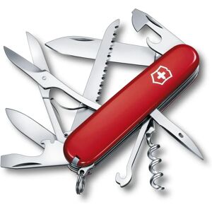 Victorinox Huntsman Swiss Army Knife - 15 functions - Genuine Swiss Made - Red Victorinox Huntsman Swiss Army Knife - 15 functions - Genuine Swiss Made - Red
