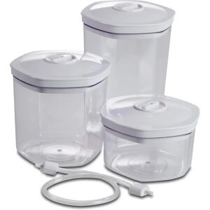 Solis Vacuümcontainer Set - BPA-vrij, 3 maten Solis Vacuümcontainer Set - BPA-vrij, 3 maten
