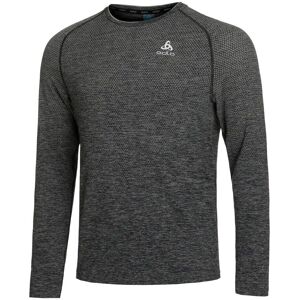 Odlo Essential Seamless - Long Sleeve Running T-shirt - Grey Melange - XXL Odlo Essential Seamless - Long Sleeve Running T-shirt - Grey Melange - XXL