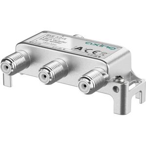 Axing BVE00301X Aluminium 3-Weg Kabelverdeler - Splitter/Combiner Axing BVE00301X Aluminium 3-Weg Kabelverdeler - Splitter/Combiner
