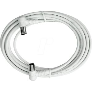 Axing BAK 153 - Koaxiální Kabel 1,5 m S Vlevo nebo Vpravo Úhel Axing BAK 153 - Koaxiální Kabel 1,5 m S Vlevo nebo Vpravo Úhel