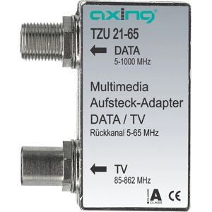 Axing TZU 21-65 Kabelsplitter/Combiner - Frequenz 5-1006 MHz - Silber Axing TZU 21-65 Kabelsplitter/Combiner - Frequenz 5-1006 MHz - Silber