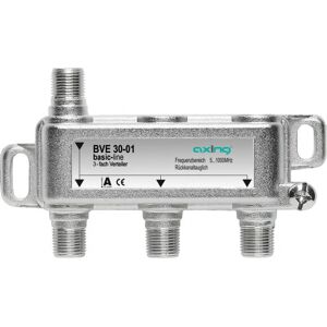 Axing BVE 30-01 Kabelverdeler - Zilver Axing BVE 30-01 Kabelverdeler - Zilver