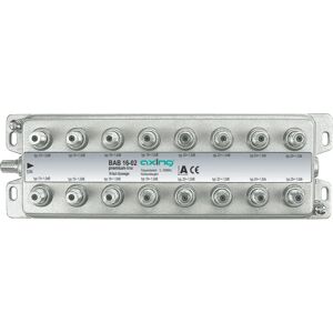 Axing BAB 16-02 RVS Kabelsplitter - Signaalverdeling voor TV Axing BAB 16-02 RVS Kabelsplitter - Signaalverdeling voor TV