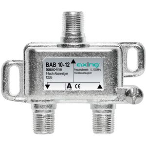 Rozbočovač kabelů Axing BAB 10-12 - Rozbočovač kabelů, 5-1006 MHz, Šedý Rozbočovač kabelů Axing BAB 10-12 - Rozbočovač kabelů, 5-1006 MHz, Šedý