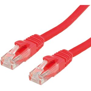 Cable de red VALUE 21.99.1051 - 3 m, Cat6, UTP, Rojo Cable de red VALUE 21.99.1051 - 3 m, Cat6, UTP, Rojo