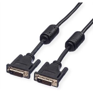 Cable DVI Negro - 7.5m Enlace Dual Digital Cable DVI Negro - 7.5m Enlace Dual Digital