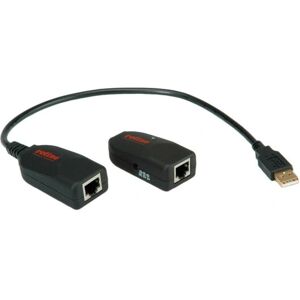 Roline USB 2.0 Extender - 50m, Schwarz, Cat5e/6 Roline USB 2.0 Extender - 50m, Schwarz, Cat5e/6
