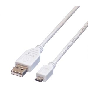 Valeur 11998751 Câble USB - Blanc - USB 2.0 - 0,15m - Publicité Valeur 11998751 Câble USB - Blanc - USB 2.0 - 0,15m - Publicité