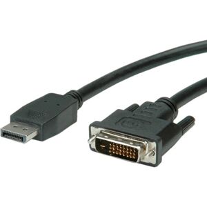 Value Displayport Kabel - 1m, DVI-D, Schwarz - Videoadapter Value Displayport Kabel - 1m, DVI-D, Schwarz - Videoadapter