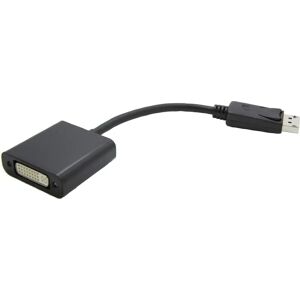 Value DisplayPort DVI Adapter 0.15m Black - Video Cable Adapter Value DisplayPort DVI Adapter 0.15m Black - Video Cable Adapter
