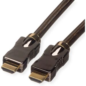 Roline HDMI Ultra HD Ethernet Cable - 5m - Black - HDMI Cable Roline HDMI Ultra HD Ethernet Cable - 5m - Black - HDMI Cable