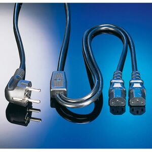 VALUE 19.99.1022 Napájecí kabel - 2x C13, 1,8m, Černý VALUE 19.99.1022 Napájecí kabel - 2x C13, 1,8m, Černý