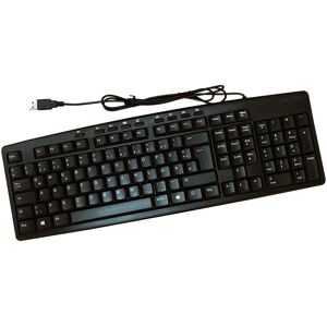 Roline 18.02.3226 - Universalt USB-Tastatur - Schwarz Roline 18.02.3226 - Universalt USB-Tastatur - Schwarz
