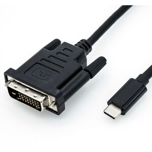 Roline 11.04.5830 Video Kabeladapter - 1m USB Type-C DVI Roline 11.04.5830 Video Kabeladapter - 1m USB Type-C DVI