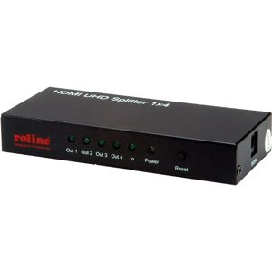 Roline HDMI Splitter 4K Ultra HD 60Hz 4x HDMI Roline HDMI Splitter 4K Ultra HD 60Hz 4x HDMI