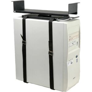 Roline CPU Holder - Adjustable Desk Mount - Black - CPU Holder Roline CPU Holder - Adjustable Desk Mount - Black - CPU Holder