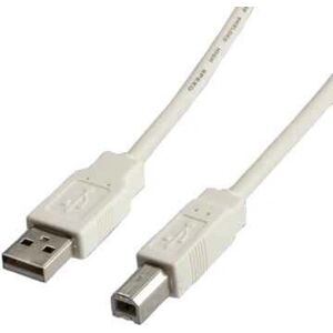 Cavo USB 2.0 A/B M/M 1,8m - Bianco - USB Cavo USB 2.0 A/B M/M 1,8m - Bianco - USB