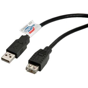 Roline USB Kabel 2.0 0,8m Schwarz Roline USB Kabel 2.0 0,8m Schwarz