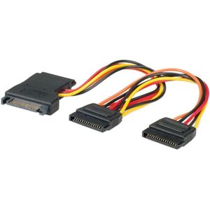 Vnitřní Y-zásuvkový kabel Roline - SATA na 3x, 0,3 m Vnitřní Y-zásuvkový kabel Roline - SATA na 3x, 0,3 m