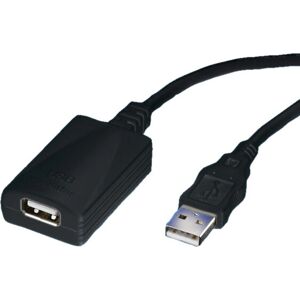 Roline 5m USB 2.0 A Kabel - Sort Roline 5m USB 2.0 A Kabel - Sort