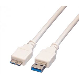 Value 11998875 USB-Kabel - 2m - USB 3.2 Gen 1 - Weiß Value 11998875 USB-Kabel - 2m - USB 3.2 Gen 1 - Weiß