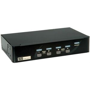 Interrupteur KVM ROLINE 14.01.3329 - Noir - 4 ports DisplayPort USB - Publicité Interrupteur KVM ROLINE 14.01.3329 - Noir - 4 ports DisplayPort USB - Publicité