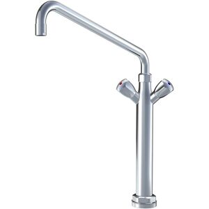 KWC Gastro wastafelmengkraan - Hoge basis, 65.1cm - Tweehandig, professionele keuken KWC Gastro wastafelmengkraan - Hoge basis, 65.1cm - Tweehandig, professionele keuken