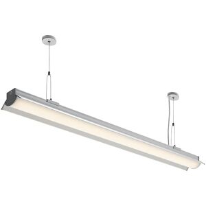 Hansa ALU CONNECT LED-Deckenlampe - 36W, 1180mm, Silber Hansa ALU CONNECT LED-Deckenlampe - 36W, 1180mm, Silber