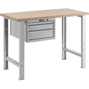 LISTA Masă de lucru reglabilă - Înălțime 740-1090mm - Gri LISTA Masă de lucru reglabilă - Înălțime 740-1090mm - Gri