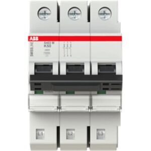 ABB S403M-B63 Leitungsschutzschalter - 3-polig 63A B Typ ABB S403M-B63 Leitungsschutzschalter - 3-polig 63A B Typ