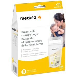Sacos de Armazenamento de Leite Materno Medela - 25 Unidades - Seguros, Esterilizados, Sem BPA Sacos de Armazenamento de Leite Materno Medela - 25 Unidades - Seguros, Esterilizados, Sem BPA