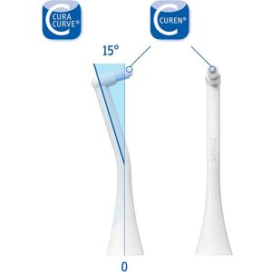 Curaprox Model HYDROSONIC EASY - Single Toothbrush Head - White Curaprox Model HYDROSONIC EASY - Single Toothbrush Head - White