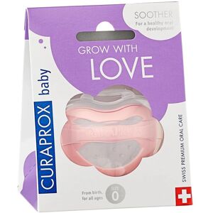 Chupeta Curaprox Baby Tamanho 0 - Rosa, 0-7 Meses Chupeta Curaprox Baby Tamanho 0 - Rosa, 0-7 Meses