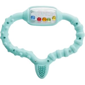 Curaprox Baby Waking Senses Teething Ring - Teething Toy, Turquoise Curaprox Baby Waking Senses Teething Ring - Teething Toy, Turquoise