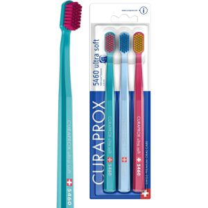 Curaprox 5460 Ultra Soft Toothbrush - Unisex - 3 pcs Curaprox 5460 Ultra Soft Toothbrush - Unisex - 3 pcs