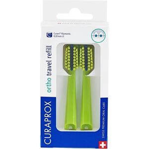 Ensemble de voyage Curaprox CS 5460 Recharge Vert - Têtes de brosse de rechange - Publicité Ensemble de voyage Curaprox CS 5460 Recharge Vert - Têtes de brosse de rechange - Publicité
