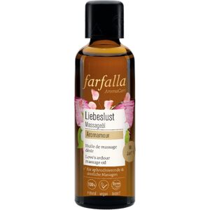 Farfalla Aromamour - Huile de massage désir - 75 ml - Publicité Farfalla Aromamour - Huile de massage désir - 75 ml - Publicité