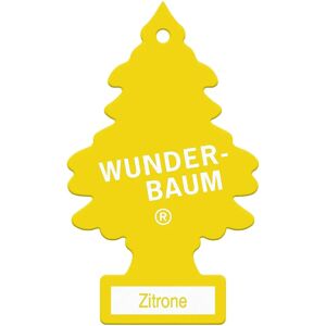 WUNDER-BAUM PER90503 Lemon Pinewood Car Air Freshener - Car Air Freshener WUNDER-BAUM PER90503 Lemon Pinewood Car Air Freshener - Car Air Freshener