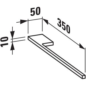 LAUFEN Lani Handdoekhouder - Handdoekhouder in Mat Zwart LAUFEN Lani Handdoekhouder - Handdoekhouder in Mat Zwart