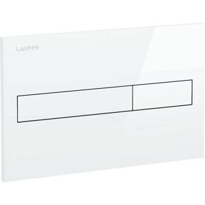 LAUFEN H895661 Placa de descarga dual - Inodoro de doble descarga LAUFEN H895661 Placa de descarga dual - Inodoro de doble descarga