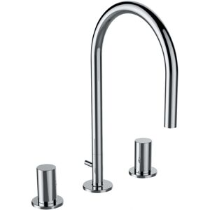 Laufen Kartell Grifo de lavabo - 3 orificios, giratorio, cromo Laufen Kartell Grifo de lavabo - 3 orificios, giratorio, cromo