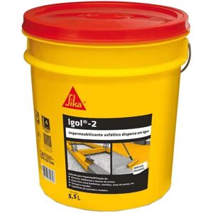 SIKA Igol 2 - Massa bituminosa impermeável - Balde 5kg SIKA Igol 2 - Massa bituminosa impermeável - Balde 5kg