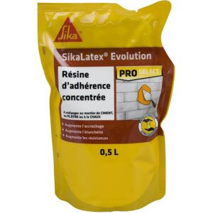 Résine adhésive Sika Latex Evolution 500ml - Publicité Résine adhésive Sika Latex Evolution 500ml - Publicité
