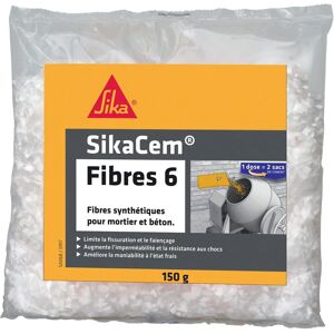 Micro-Synthetische Structurele Vezel SikaCem 6 - 150g - Wit - Betonadditief Micro-Synthetische Structurele Vezel SikaCem 6 - 150g - Wit - Betonadditief