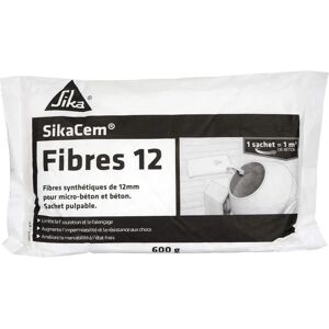 Sika Cem Fiber 12 Micro-synthetische Structurele Vezels - 600g - Wit - Structurele Vezels Sika Cem Fiber 12 Micro-synthetische Structurele Vezels - 600g - Wit - Structurele Vezels