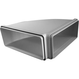 Mepamsa 90° 220x90 mm Okap Kuchenny Prosty Łokieć do Prostokątnego Mepamsa 90° 220x90 mm Okap Kuchenny Prosty Łokieć do Prostokątnego