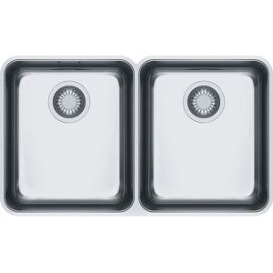 Fregadero Franke Aton ANX 120 Acero inoxidable - Rectangular, Doble cuenca Fregadero Franke Aton ANX 120 Acero inoxidable - Rectangular, Doble cuenca