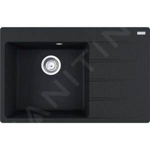 Franke Centro - Dřez z fragranitu - Černý - 780x500 mm Franke Centro - Dřez z fragranitu - Černý - 780x500 mm