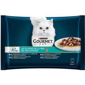 Gourmet Perle - Variétés de la mer pour chat - 4x85g - Publicité Gourmet Perle - Variétés de la mer pour chat - 4x85g - Publicité